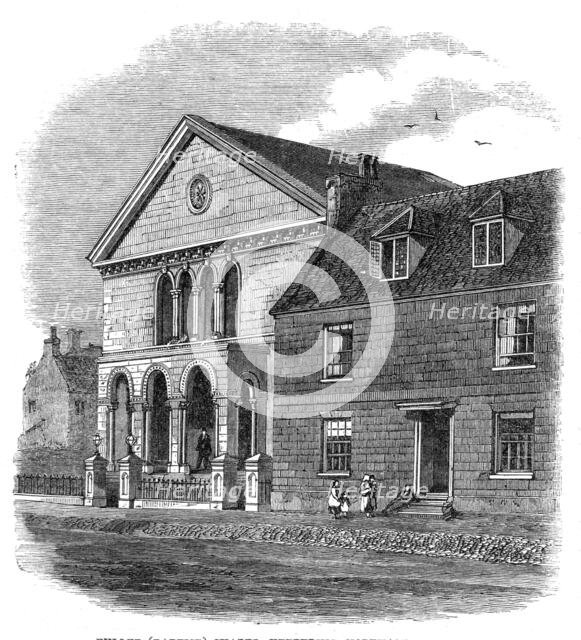 Fuller (Baptist) Chapel, Kettering, Northamptonshire, 1861. Creator: Unknown.