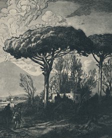 'Le Vésuve De Pompéi', 1919. Artist: Pierre Gusman.