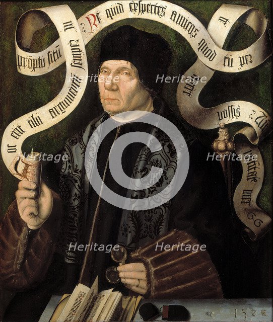 Portrait of Jacob van Driebergen (1436-1509), 1502. Artist: Anonymous  