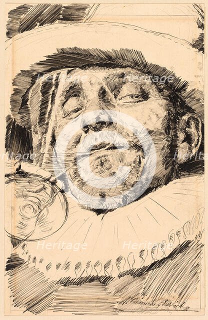 Cavalier Drinking, n.d. Creator: Antonio Casanova y Estorach.