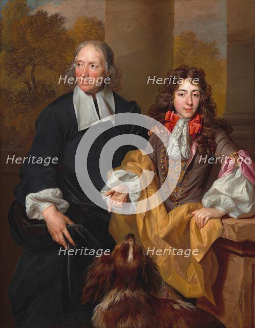 Portrait of a Young Man and His Tutor, 1685. Creator: Nicolas de Largilliere.