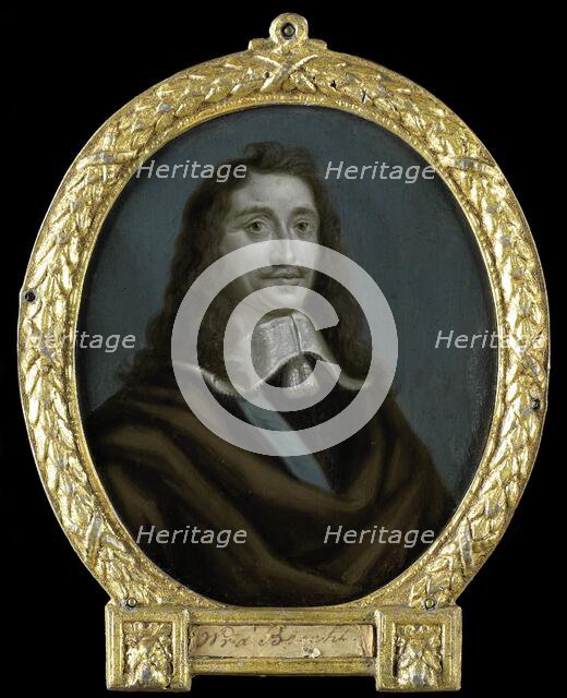 Portrait of Everard Meyster, Poet in Utrecht, 1700-1732. Creator: Arnoud van Halen.