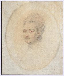Portrait of a Woman, c. 1775. Creator: John I Smart (British, 1741-1811).