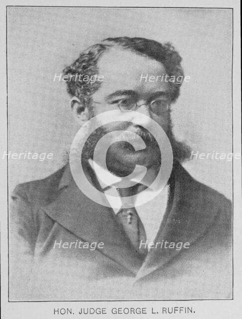 Hon. Judge George L. Ruffin, 1897. Creator: Unknown.