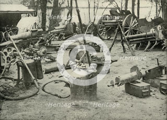 'Some Spoils of the Battle-field', (1919).  Creator: Unknown.