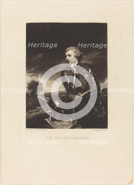 Sir Jeffery Amherst. Creator: Samuel William Reynolds.