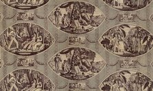 'Paul and Virginie', Furnishing Fabric, France, after 1818. Creator: Oberkampf Manufactory.