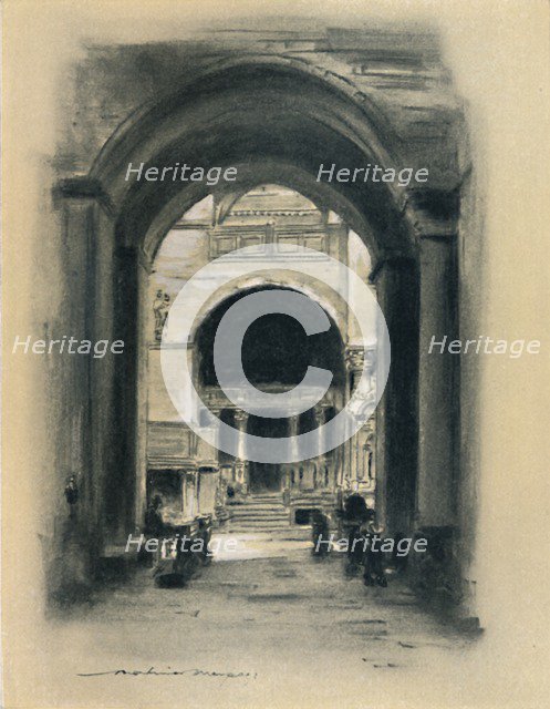 'Inside St. Mark's, Venice', 1903. Artist: Mortimer L Menpes.