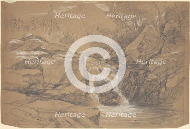 Swiftwater, 1854. Creator: Daniel Huntington.