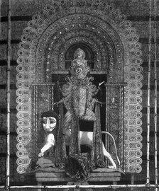 'The Goddess Kali, the Favourite Divinity of the People of Calcutta', c1891. Creator: James Grant.