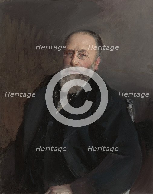 Portrait of Baron de Rothschild.