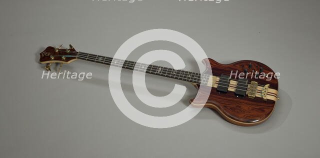 Stanley Clarke Signature Standard 4 String Bass, after 1990. Creators: Gotoh Gut Co., Alembic Inc..