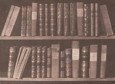 A Scene in a Library, before March 22, 1844. Creator: William Henry Fox Talbot.