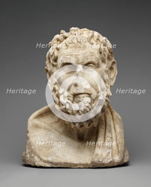 Herm Bust of a Greek Philosopher, late 1st century A.D. Creator: Unknown.