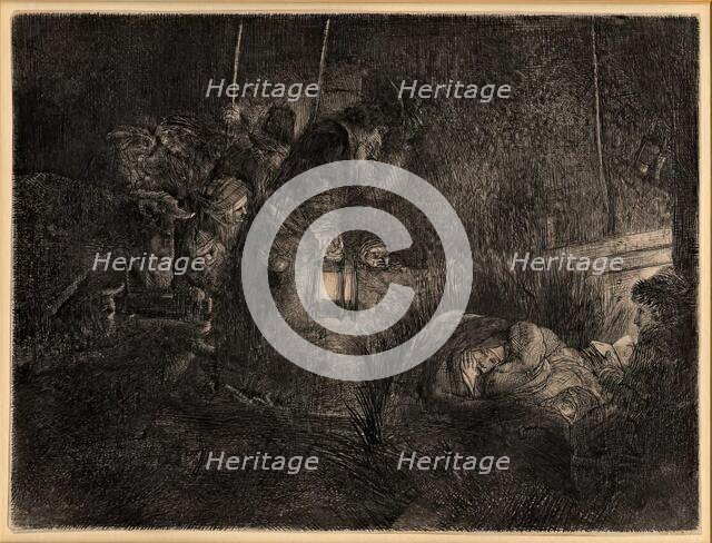 Adoration of the Shepherds, 1653. Creator: Rembrandt Harmensz van Rijn.