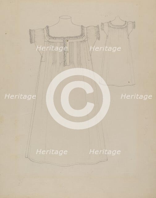 Chemise, c. 1936. Creator: Rosalia Lane.