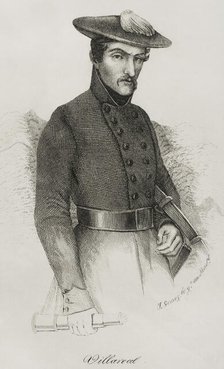 Bruno de Villarreal (1799-1861), Officer of the Carlist army during the First Carlist War, 1842. Creator: Jose Gomez.