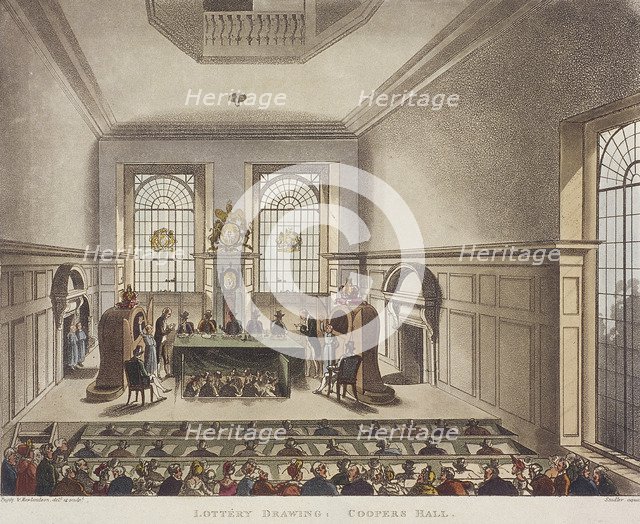 Apothecaries' Hall, London, c1780. Artist: Anon