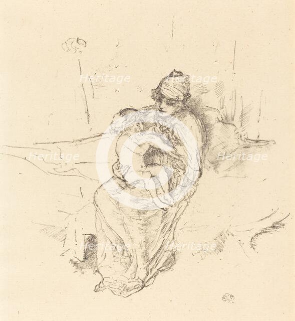 Mother and Child, No. 1, 1891/1895. Creator: James Abbott McNeill Whistler.