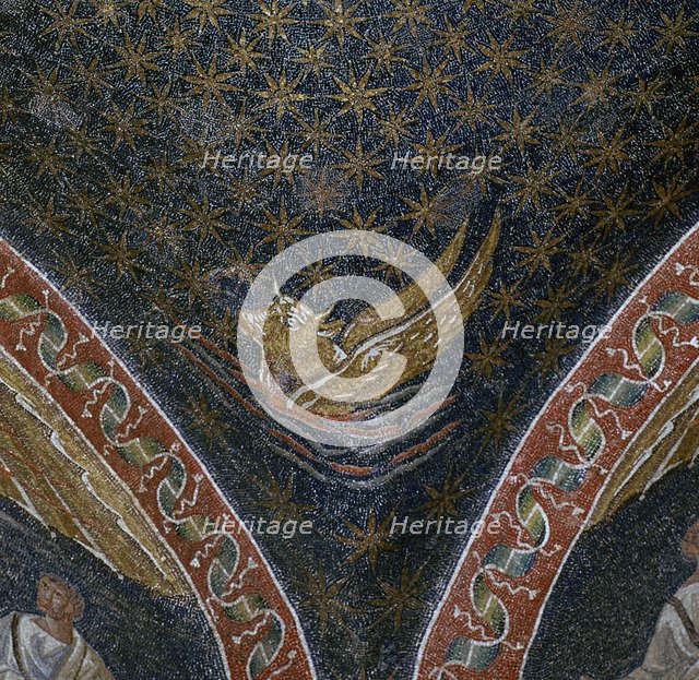 Vault mosaic from the Mausoleum of Galla Placida, 5th century. Artist: Unknown