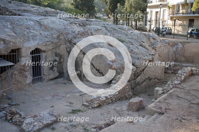 The Sanctuary of Pan, Athens, Greece. Artist: Samuel Magal