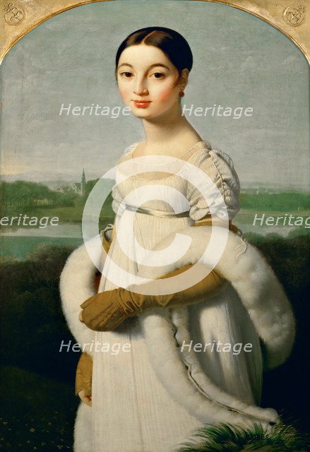 Mademoiselle Caroline Rivière. Artist: Ingres, Jean Auguste Dominique (1780-1867)
