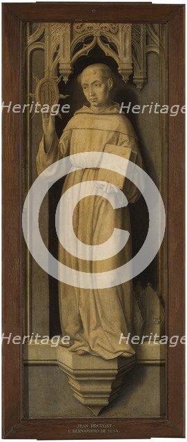 Saint Bernardino of Siena. Artist: Provost (Provoost), Jan (1465-1529)
