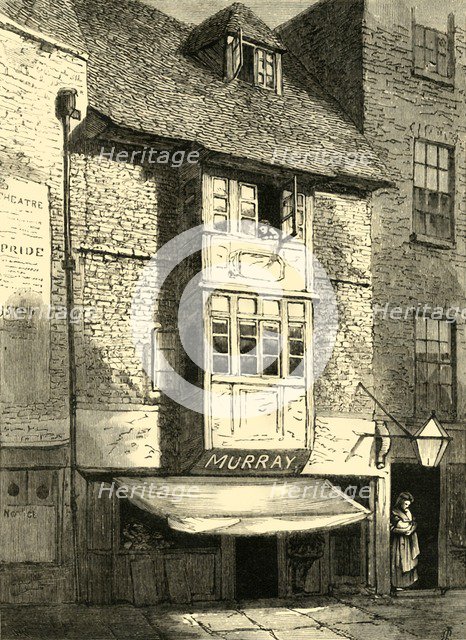 'Old Houses in Wych Street', (1881). Creator: Unknown.