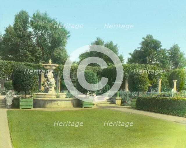 "Weld," Larz Anderson house, 151 Newton Street, Brookline, Massachusetts, c1914. Creator: Frances Benjamin Johnston.