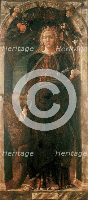 Saint Euphemia, 1454.