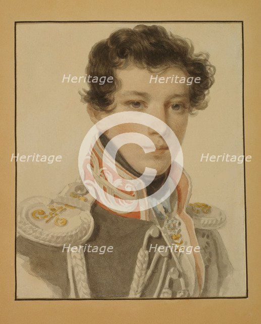 Portrait of Count Nikolay Alexandrovich Samoylov (1800-1842), 1830s.