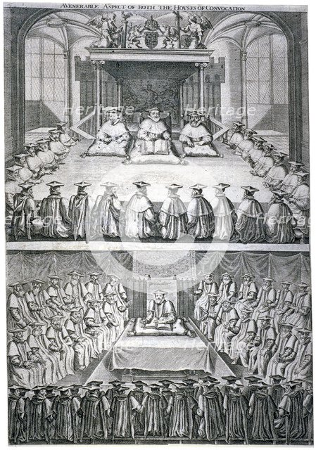 Houses of Convocation, London, c1623. Artist: Anon