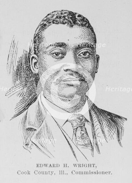 Edward H. Wright, Cook County, Ill., Commissioner, (1899?). Creator: Unknown.