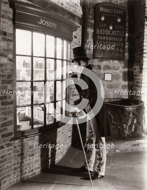 Joseph Terry's shop in York Castle Museum, York, Yorkshire, 1954. Artist: Unknown