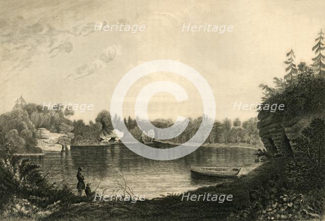 'Uckfield Lake', 1835. Creator: Henry Alexander Ogg.