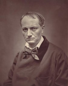 Charles Baudelaire, ca. 1863. Creator: Etienne Carjat.