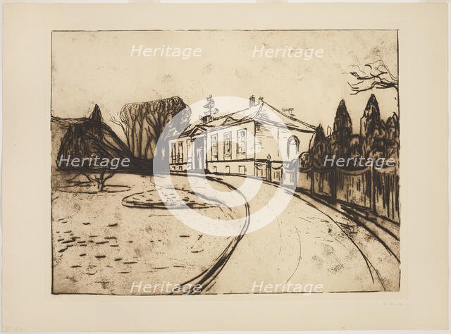 The House, 1902. Creator: Edvard Munch.