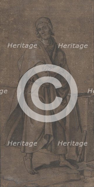 Saint Thomas, 1527. Creator: Hans Holbein the Younger.