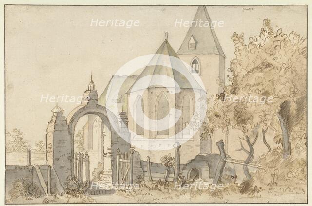 Church in Soest, 1640-1677. Creator: Anthonie van Borssom.