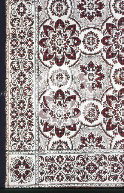 Coverlet, New York, 1840/50. Creator: Unknown.