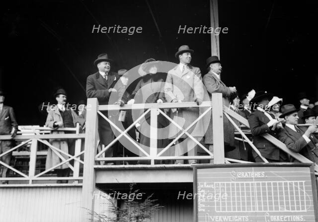 Mr. & Mrs. Edm. Randolph & Victor Loew, between c1910 and c1915. Creator: Bain News Service.