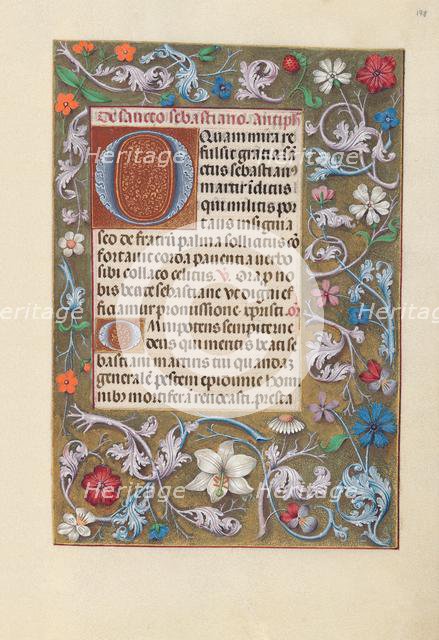 Hours of Queen Isabella the Catholic, Queen of Spain: Fol. 178r, c. 1500. Creator: Master of the First Prayerbook of Maximillian (Flemish, c. 1444-1519); Associates, and.