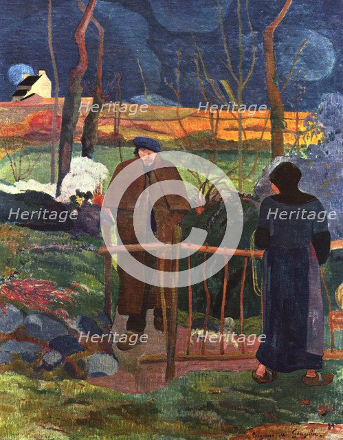 Bonjour Monsieur Gauguin, 1889.  Creator: Gauguin, Paul Eugéne Henri (1848-1903).