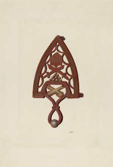 Trivet, 1935/1942. Creator: Joseph L. Boyd.