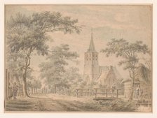 View of Nederlangbroek, 1787. Creator: Unknown.