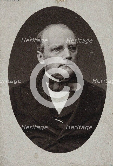 Portrait of the composer Stanislaw Moniuszko (1819-1872).