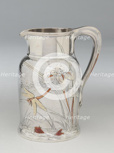 Pitcher, 1878. Creator: Tiffany & Co.