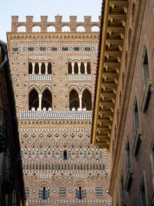 Tower of El Salvador, Teruel, Aragón, Spain, 2008. Creator: LTL.