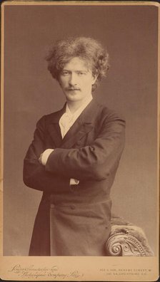 Portrait of the composer Ignacy Jan Paderewski (1860-1941), 1891. Creator: London Stereoscopic and Photographic Company.