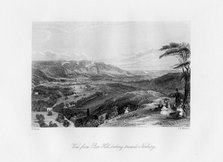 'View from Box Hill, looking towards Norbury', 19th century.Artist: J H Kernot